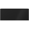 Mexen Orio meuble de salle de bain 120 cm avec lavabo Vela, 1 tiroir, noir mat - 91A10-12047-1-BF71-W23M71