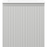 Mexen Rivel Badezimmerschrank 45 cm mit Waschbecken Otis, 1 Schublade, gerillt, grau matt/weiß matt - 91A20-04547-1-BF62-W18M01