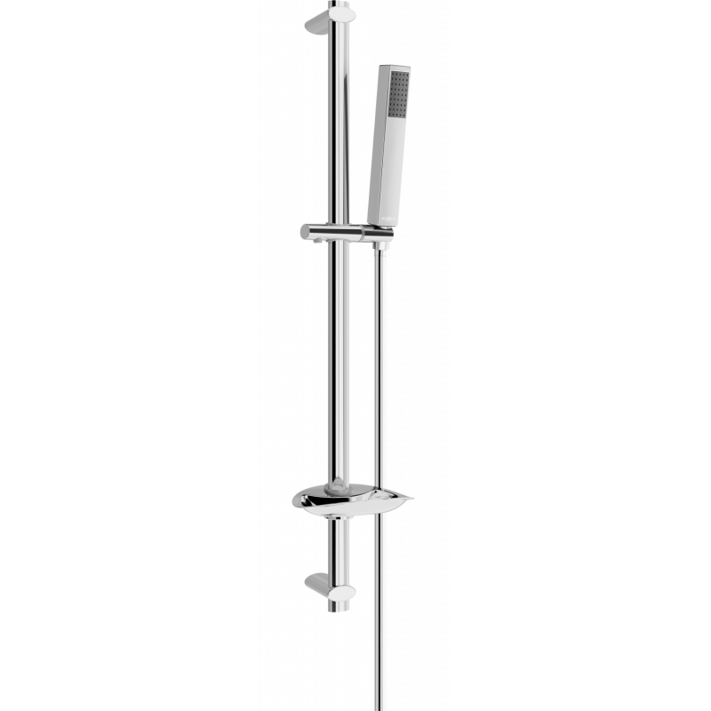 Mexen DB77 conjunto de chuveiro deslizante, cromado - 785774584-00