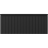 Mexen Rivel 120 cm Badezimmerschrank mit Waschbecken Otis, 1 Schublade, geriffelt, schwarz matt - 91A20-12047-1-BF71-W18M71