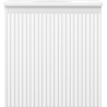 Mexen Rivel Badezimmerschrank 45 cm mit Waschbecken Vela, 1 Schublade, geriffelt, weiß matt - 91A20-04547-1-BF01-W23M01