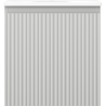 Mexen Rivel badkamerkast 45 cm met wastafel Vela, 1 lade, geribbeld, grijs mat/wit mat - 91A20-04547-1-BF62-W23M01