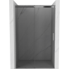 Mexen Omega schuifdouchedeur 100 cm, grafiet, chroom - 825-100-000-01-40