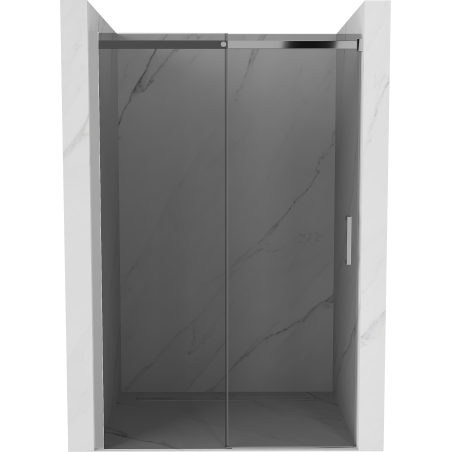 Mexen Omega schuifdouchedeur 110 cm, grafiet, chroom - 825-110-000-01-40
