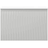 Mexen Rivel badkamerkast 70 cm met wastafel Vela, 1 lade, geribbeld, grijs mat/wit mat - 91A20-07047-1-BF62-W23M01