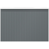 Mexen Rivel badkamerkast 70 cm met wastafel Vela, 1 lade, geribbeld, grafiet mat/wit mat - 91A20-07047-1-BF66-W23M01