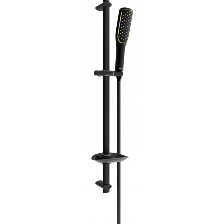 Mexen DB49 adjustable shower set, black - 785494584-75