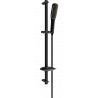 Mexen DB49 sliding shower set, black - 785494584-75