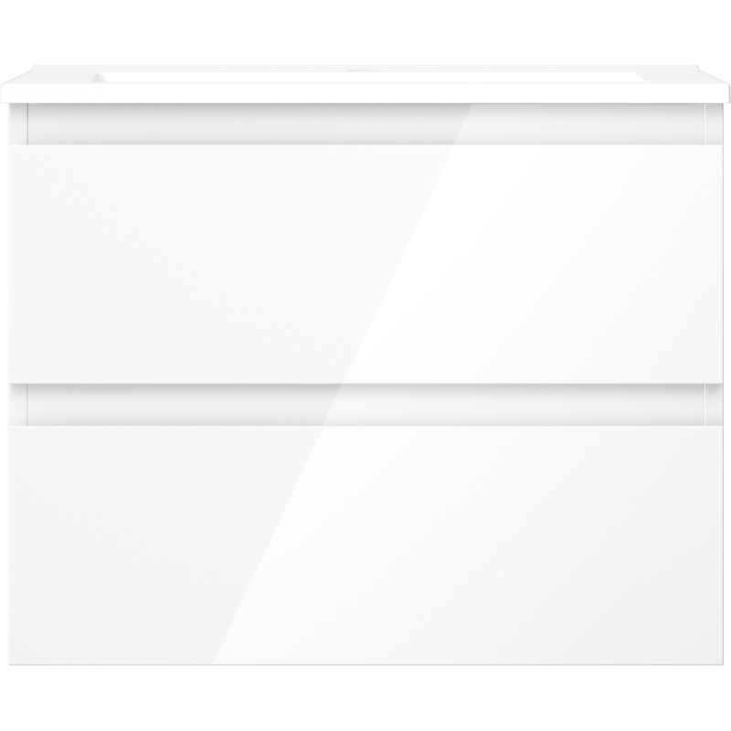 Mexen Orio vannitoakapp 60 cm valamu Otisega, 2 sahtlit, valge läige - 91A10-06047-2-BFF00-W18M00