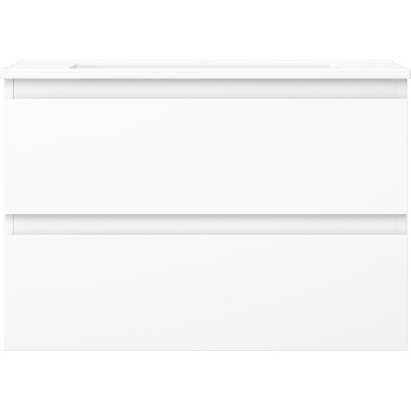 Mexen Orio vannitoa kapp 70 cm koos Otis valamu, 2 sahtlit, valge matt - 91A10-07047-2-BFF01-W18M01