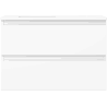 Mexen Orio Badezimmerschrank 70 cm mit Waschbecken Otis, 2 Schubladen, weiß matt - 91A10-07047-2-BFF01-W18M01