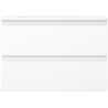 Mexen Orio badkamerkast 70 cm met Otis wastafel, 2 lades, witte mat - 91A10-07047-2-BFF01-W18M01