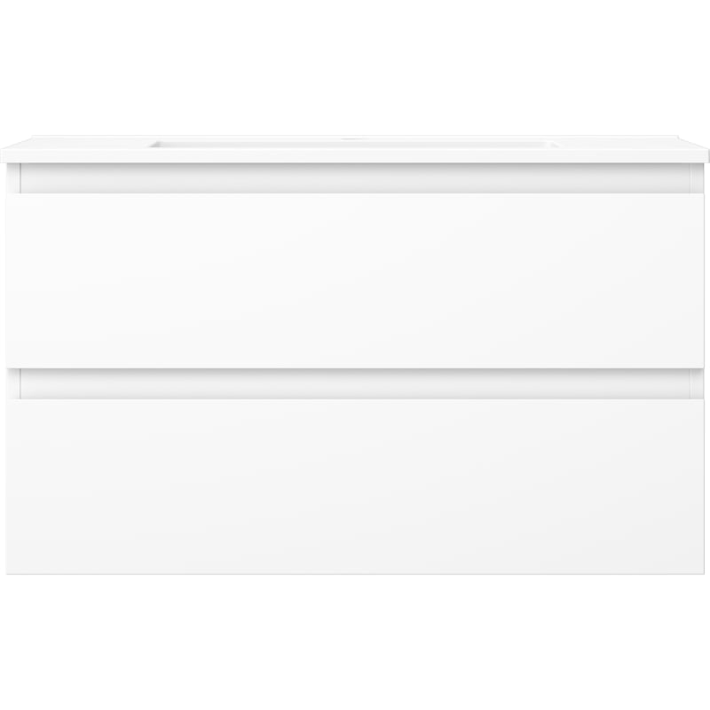Mexen Orio vannitoakapp 80 cm valamu Otis, 2 sahtlit, valge matt - 91A10-08047-2-BFF01-W18M01