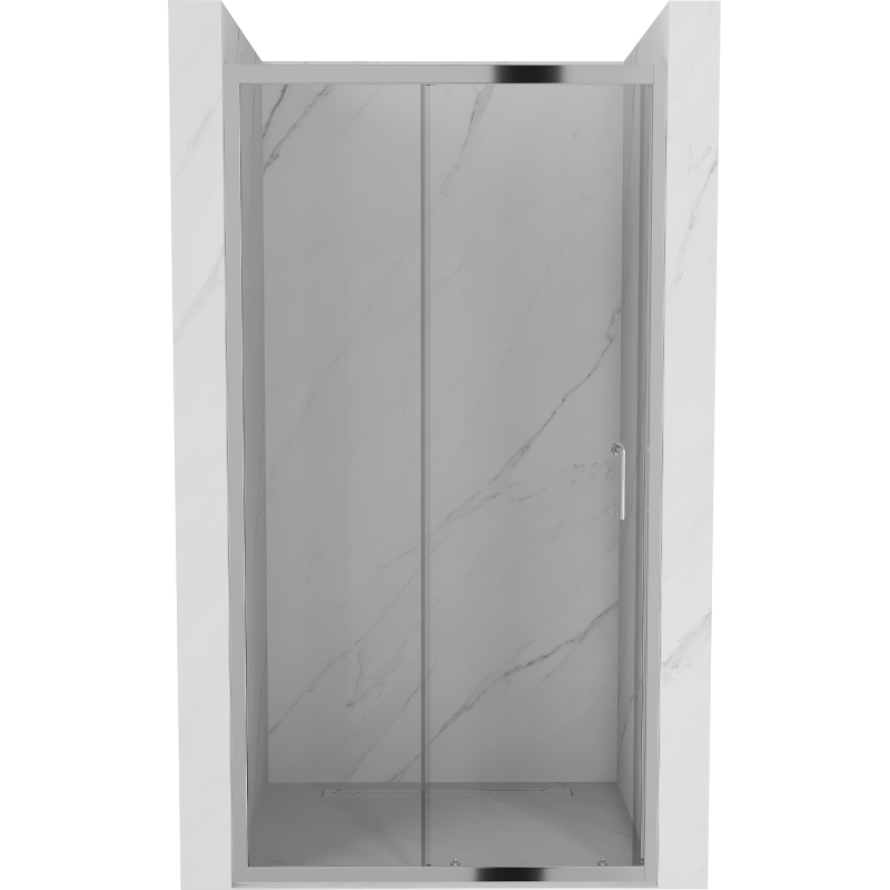 Mexen Apia drzwi prysznicowe rozsuwane 125 cm, transparent, chrom - 845-125-000-01-00