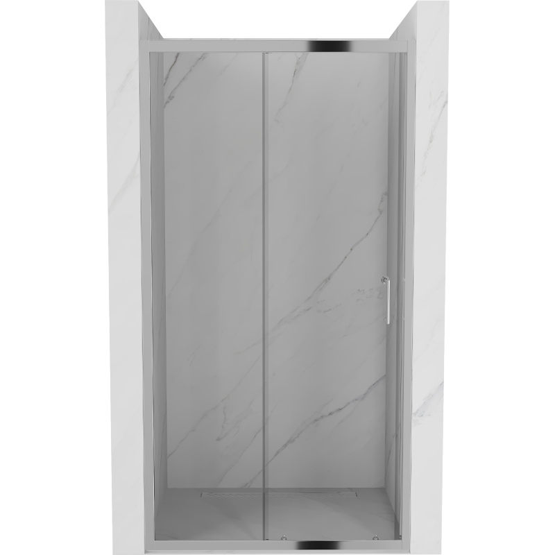 Mexen Apia schuifdouchedeur 140 cm, transparant, chroom - 845-140-000-01-00
