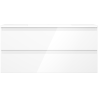 Mexen Orio badkamerkast 100 cm met wastafel Otis, 2 laden, wit glanzend - 91A10-10047-2-BFF00-W18M00