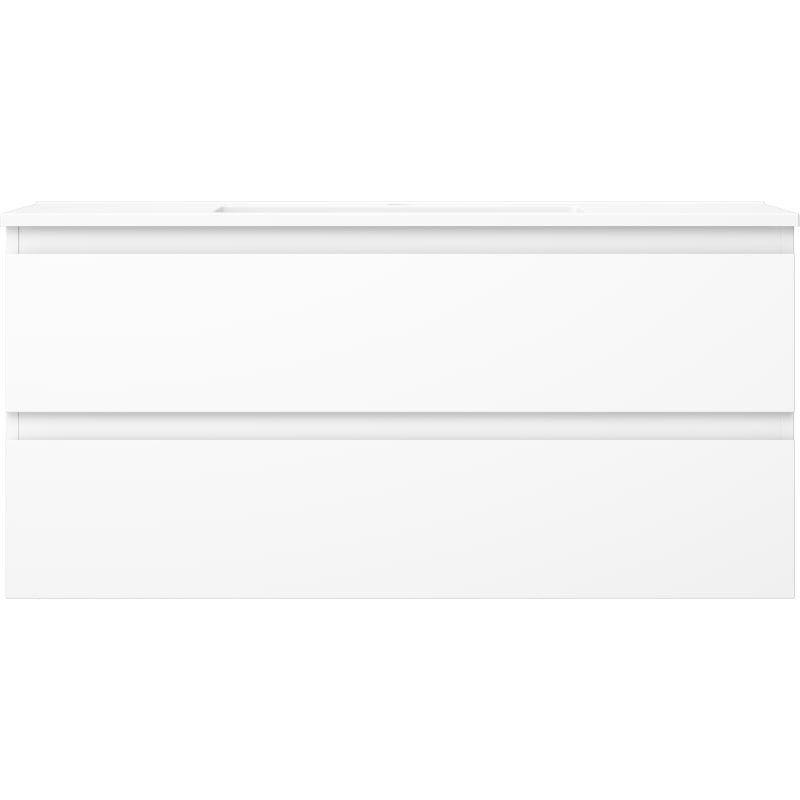 Mexen Orio vannitoakapp 100 cm kraanikausiga Otis, 2 sahtlit, valge matt - 91A10-10047-2-BFF01-W18M01