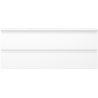Mexen Orio bathroom cabinet 120 cm with Otis washbasin, 2 drawers, white matte - 91A10-12047-2-BFF01-W18M01