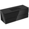 Mexen Orio armario de baño 120 cm con lavabo Otis, 2 cajones, negro brillo/negro mate - 91A10-12047-2-BFF70-W18M71