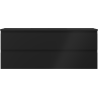Mexen Orio Badezimmerschrank 120 cm mit Waschbecken Otis, 2 Schubladen, schwarz matt - 91A10-12047-2-BFF71-W18M71