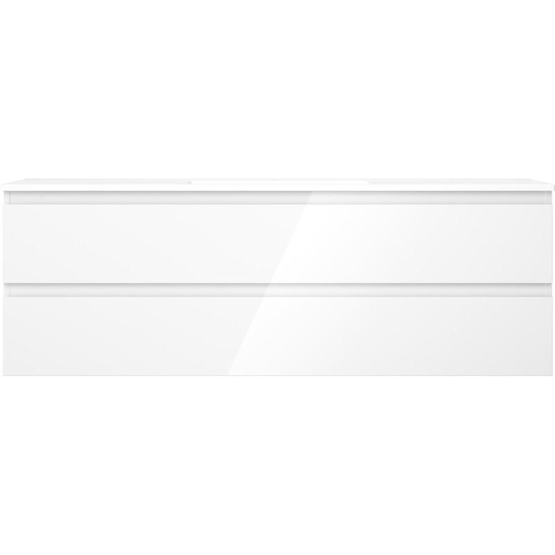 Mexen Orio 140 cm vannitoakapp valamu Otis, 2 sahtlit, valge läige - 91A10-14047-2-BFF00-W18M00