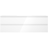 Mexen Orio meuble de salle de bains 140 cm avec lavabo Otis, 2 tiroirs, blanc brillant - 91A10-14047-2-BFF00-W18M00