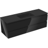 Mexen Orio Badezimmerschrank 140 cm mit Waschbecken Otis, 2 Schubladen, Schwarz Glanz/Schwarz Matt - 91A10-14047-2-BFF70-W18M71