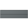 Mexen Orio badkamerkast 160 cm met wastafel Otis, 2 lades, grafiet mat/wit mat - 91A10-16047-2-BFF66-W18M01