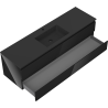 Mexen Orio armario de baño de 160 cm con lavabo Otis, 2 cajones, negro brillante/negro mate - 91A10-16047-2-BFF70-W18M71