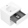 Mexen Orio gabinete de baño 50 cm con lavabo Vela, 2 cajones, blanco mate - 91A10-05047-2-BFF01-W23M01