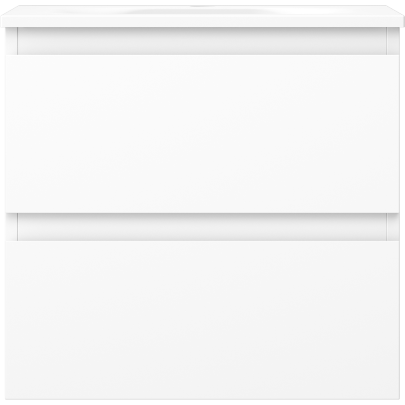 Mexen Orio badkamerkast 50 cm met wastafel Vela, 2 lades, wit mat - 91A10-05047-2-BFF01-W23M01