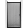 Porte de douche coulissante Mexen Apia 100 cm, transparent, noir - 845-100-000-70-00