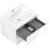 Mexen Orio armoire de salle de bain 60 cm avec lavabo Vela, 2 tiroirs, blanc brillant - 91A10-06047-2-BFF00-W23M00