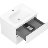 Mexen Orio armario de baño 60 cm con lavabo Vela, 2 cajones, blanco mate - 91A10-06047-2-BFF01-W23M01