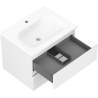 Mexen Orio meuble de salle de bain 60 cm avec lavabo Vela, 2 tiroirs, blanc mat - 91A10-06047-2-BFF01-W23M01