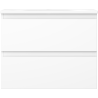 Mexen Orio badkamerkast 60 cm met wastafel Vela, 2 lades, wit mat - 91A10-06047-2-BFF01-W23M01