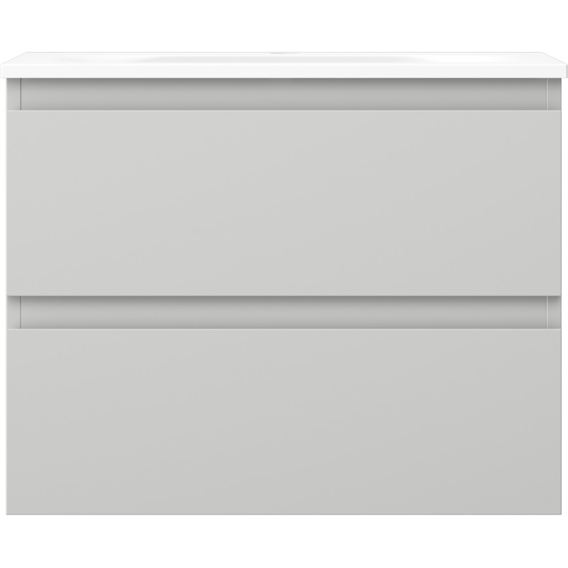 Mexen Orio vannitoakapp 60 cm valamu Vela, 2 sahtliga, hall matt / valge matt - 91A10-06047-2-BFF62-W23M01