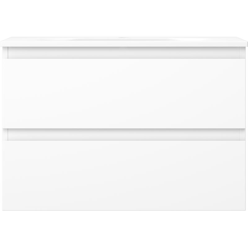 Mexen Orio meuble de salle de bain 70 cm avec lavabo Vela, 2 tiroirs, blanc mat - 91A10-07047-2-BFF01-W23M01