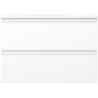 Mexen Orio Badezimmerschrank 70 cm mit Waschbecken Vela, 2 Schubladen, weiß matt - 91A10-07047-2-BFF01-W23M01
