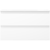 Mexen Orio Badezimmerschrank 80 cm mit Waschbecken Vela, 2 Schubladen, weiß matt - 91A10-08047-2-BFF01-W23M01