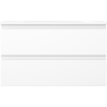 Mexen Orio gabinete de baño de 80 cm con lavabo Vela, 2 cajones, blanco mate - 91A10-08047-2-BFF01-W23M01