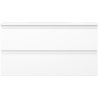 Mexen Orio Badezimmerschrank 90 cm mit Waschbecken Vela, 2 Schubladen, weiß matt - 91A10-09047-2-BFF01-W23M01