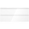 Mexen Orio badkamerkast 100 cm met wastafel Vela, 2 lades, wit glanzend - 91A10-10047-2-BFF00-W23M00