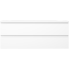 Mexen Orio badkamerkast 120 cm met wastafel Vela, 2 lades, wit mat - 91A10-12047-2-BFF01-W23M01