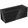 Mexen Orio meuble de salle de bain 120 cm avec lavabo Vela, 2 tiroirs, noir brillant/noir mat - 91A10-12047-2-BFF70-W23M71