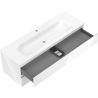 Mexen Orio armario de baño 140 cm con lavabo Vela, 2 cajones, blanco brillo - 91A10-14047-2-BFF00-W23M00
