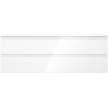 Mexen Orio armario de baño 140 cm con lavabo Vela, 2 cajones, blanco brillo - 91A10-14047-2-BFF00-W23M00