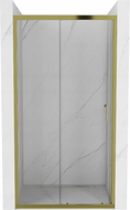 Mexen Apia sliding shower door 105 cm, transparent, gold - 845-105-000-50-00