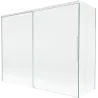Mexen Rox two-winged shower screen sliding 190 + 90 x 150 cm, transparent, white - 8C9-190-090-20-00