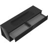 Mexen Orio armario de baño 160 cm con lavabo Vela, 2 cajones, negro brillo/negro mate - 91A10-16047-2-BFF70-W23M71
